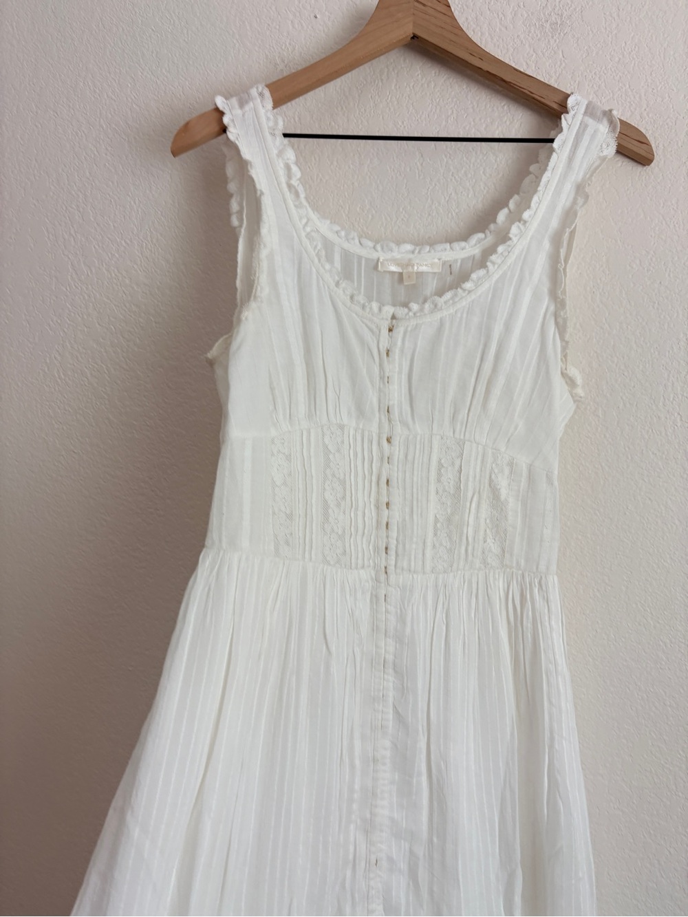 LoveShackFancy Santelle Lace Dress Coastal Cowgirl Cottagecore - Picture 9 of 16